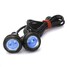 2 x Car White Light Daytime Running Backup Lamp LED Eagle Eye 3W - 4