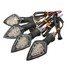 Amber 10LEDs Turn Signal Blinker Light Indicator Universal Motorcycle 4pcs - 3