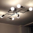 Ceiling Light Living Room Personality 6 Heads Dome Dining Room - 2