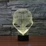 100 Led 3d Power Table Lamp Shape Night Light Unique - 6