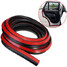 Air Car Truck Hollow Seals Door 4M Strip Rubber Seal Black - 5