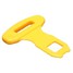 Safty Canceller Yellow Stopper 2Pcs Universal Car Seat Belt Buckles Black Alarm Clip - 8