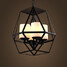 Black American Top Iron Vintage Lamp Modern Chandelier - 5