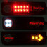 Reverse Lamp Rear Tail Brake Stop Turn Light Indicator Trailer Truck 12V LED - 3