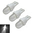 12v 100 0.5w Led T10 Lamps Light Signal 3pcs - 1