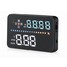 Speed A3 OBD2 Interface HUD Head Up Display 3.5 Inch Car Engine Play Vehicle - 2