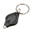 Black Mini LED Light Torch Key Keychain Flashlight Camping Hiking - 3