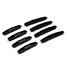 Bumper Strip Door Jamb Protector 8Pcs Car Door Scratch Stickers Guard Black - 7