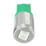 10pcs T10 0.17A 2.3W 20Lm Green 5730 LED Side Marker Indicator Light - 3
