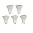 Spot Light 110-240v 500lm 7w Gu10 5pcs Smd Warm White Led - 1