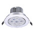 Color Led 5pcs Warm Lights Leds Receseed 85-265v - 2