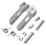 Front Rear Footrest Aluminum Foot Pegs for Suzuki GSXR600 - 2