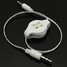 AUX Adapter Audio Cables Retractable Car 3.5mm Male to Male Stereo MP3 - 2