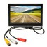 Car Inch LCD Monitor Mirror Rear View Back Camera Kit Reverse Up Wireless - 1