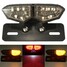 Turn Signal Rear LED Taillight Bracket Brake License Plate Light Motorcycle 12V - 1