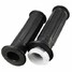 Rubber 22mm Tube 8inch Handlebars Hand Grips Twist Motorcycle Throttle Universal - 3