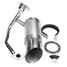 Exhaust 50MM Stainless Steel System GY6 50cc 150cc Short Performance Carbon Fiber Scooter - 10