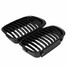 Gloss Black BMW 3 Series E46 Grille Grill - 2
