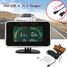 Universal Car Display 4 In 1 Electronic Digital LCD Linked Gauge - 7