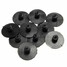 Mat Carpet Black VW GOLF 10pcs Clips Floor - 1