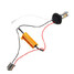 LED Dual Color Car Motorcycle Bulb DRL Turn Light Reverse BA15S 12V - 3