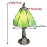 Table Light Tiffany Light Green - 7