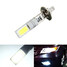H1 Head Car Fog Tail Light Bulb White High Power 80W COB LED - 2