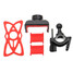 360 Degrees Phone Support Motorcycle Handlebar Mount Holder Silicone - 8