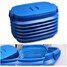 Car Retractable Blue Car Storage Box Outdoor Telescopic Bucket Glove Folding Barrel - 4