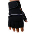 Fitness Gloves Wrist Motorcycle Half Finger Gloves Leather - 2