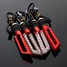 Red Universal Motorcycle Turn Signal Indicators Amber Light Lamp 4pcs - 4