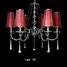 Bedroom Traditional/classic Red Lamps Electroplated Metal Living Room Chandelier 220v - 3