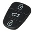 i30 Button Remote Key Fob Case Flip Key Shell I20 Hyundai Rubber Pad - 4