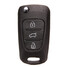 i30 With Blade Black I20 Case Shell Hyundai Button Flip Key Three - 4