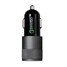 Charge Car Charger Dual USB Charger Fast Multifunctional Car Aluminium Alloy - 1