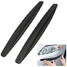 Carbon Fiber Car Bumper Protector Scratch Sticker Strip Front Rear Pair Corner Guard - 2