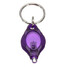 Mini LED Light Camping Hiking Purple Torch Key Keychain Flashlight - 3