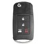Uncut Shell for Toyota Car Remote Key Camry Switch Blank Fob Case Folding Flip - 6