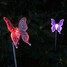 Color-changing Solar Butterfly Garden Stake Light - 5