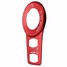 Fog Headlight Red Decoration Frame Trim Cover Button Switch Jeep Cherokee Aluminum Decor - 7