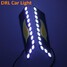 Light Waterproof LED COB Car 12V DRL Fog Turn Driving Daytime Running Lamp - 3