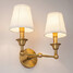 Ac 220-240 Brass Country Wall Light Max 40w Wall Sconces E14 E12 Light - 4