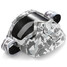 Clear Grey Mask Dark Detachable Modular Goggles Motorcycle Lens - 7