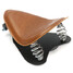 Flame Brown Sportster Iron Retro XL883 XL1200 Leather Solo Seat X48 - 5