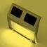 Wall Lights Ways Yellow Outdoor Path Solar - 3