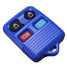 Remote Key Shell Fob Case Ford 4 Button Rubber Pad 4 Color - 4