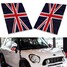 Flag 2Pcs Vinyl Stickers Mirrors Mini Cooper Union Jack - 1