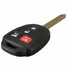 Remote Key Case Shell Buttons Car Blade For TOYOTA Camry Uncut - 4