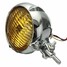 4inch Headlight Amber Light Lamp For Harley Bobber Chopper Motorcycle - 6
