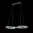 Feature For Crystal Modern/contemporary Chrome Pendant Light Living Room Led Metal - 6